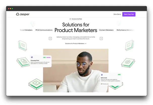 Unlock the power of AI to supercharge your content creation with Jasper. This cutting-edge AI writing tool empowers you to craft engaging and persuasive content for PR, marketing, and more. From generating creative ideas to refining your writing style, Jasper is the ultimate AI tool for businesses looking to grow. Say goodbye to writer's block and hello to high-quality content that drives results.

Keywords: AI for Business Growth, AI Tools, Jasper, AI writing tool, content creation, marketing tools, AI-powered writing, business growth.
