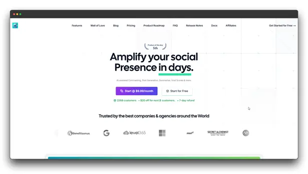 Amplify Your Social Media Reach with the Best AI Comment Generator

Introducing Engagi, the revolutionary AI-powered platform that helps you skyrocket your social media presence. With Engagi's cutting-edge Comment Generator, you can effortlessly craft engaging and high-quality comments that captivate your audience and drive real results. Say goodbye to writer's block and hello to a flood of creative and insightful comments that will elevate your social media strategy to new heights.

Keywords: AI Comment Generator, Comment Generator, best AI Comment Generator