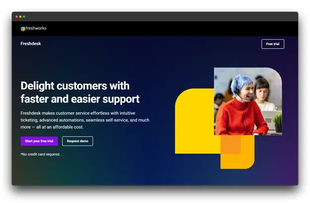 Transform your customer support operations with Freshdesk, the powerful and affordable AI-powered helpdesk solution. Delight your customers with faster response times, efficient issue resolution, and personalized support experiences. Automate routine tasks, empower self-service, and gain valuable insights from customer interactions. With Freshdesk, you can provide exceptional customer support that drives business growth.

Keywords: AI for Business Growth, AI Tools, Freshdesk, AI-powered helpdesk, customer support, customer service, automation, self-service, business growth.